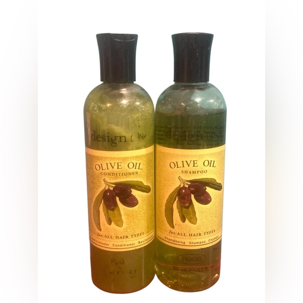 regis designline olive oil shampoo & Conditioner 12oz ea ORIGINAL Hair Care RARE